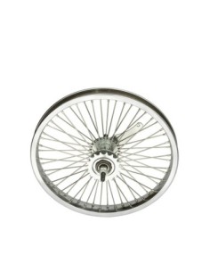 16 Steel Coaster Wheel 52 Spoke 14g UCP 3/8 Axle Single...